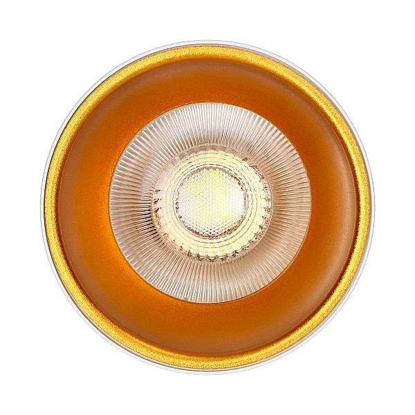 Φωτιστικό σποτ Οροφής GU10 downlight ELIZA λευκό-χρυσό AD-OD-6521W-C Adviti ORNO