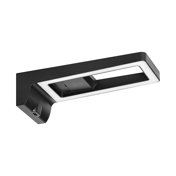 Φωτιστικό Led 3W Φυσικό Λευκό 4000Κ Dimmable μαύρο με Type C και διακόπτη αφής AD-OM-6474L4 Adviti ORNO