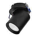 Φωτιστικό Spot Light GU10 μαύρο χωνευτό MALTA SP1 AD-OP-6478BGU10