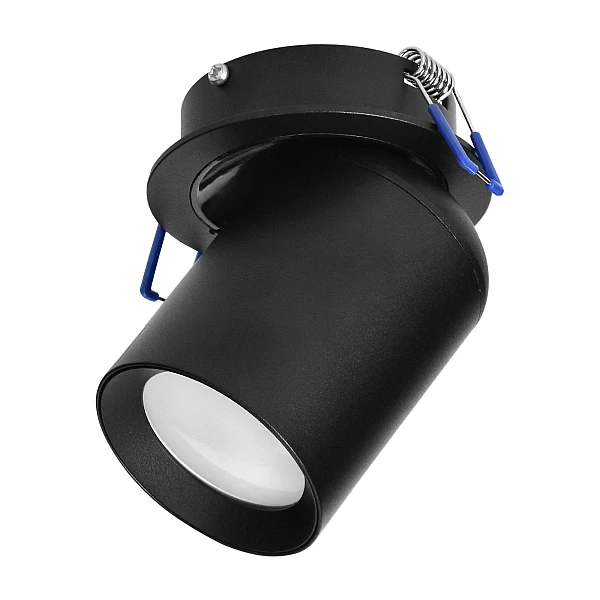 Φωτιστικό Spot Light GU10 μαύρο χωνευτό MALTA SP1 AD-OP-6478BGU10