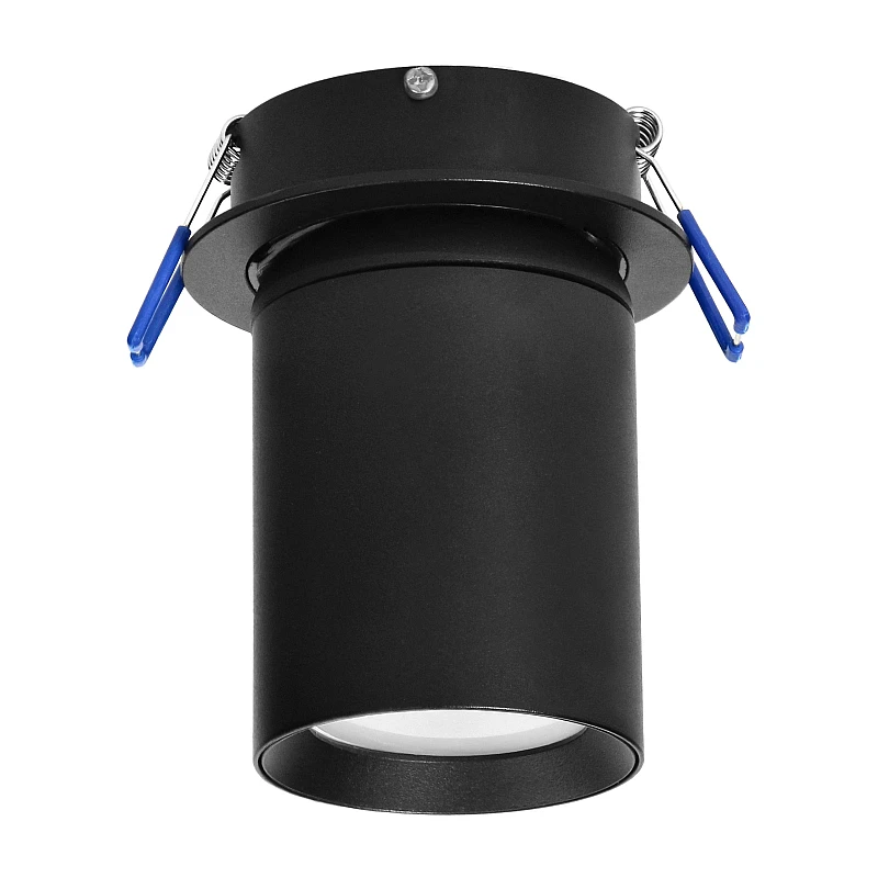 Φωτιστικό Spot Light GU10 μαύρο χωνευτό MALTA SP1 AD-OP-6478BGU10