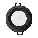 Φωτιστικό Spot Light GU10 μαύρο χωνευτό MALTA SP1 AD-OP-6478BGU10
