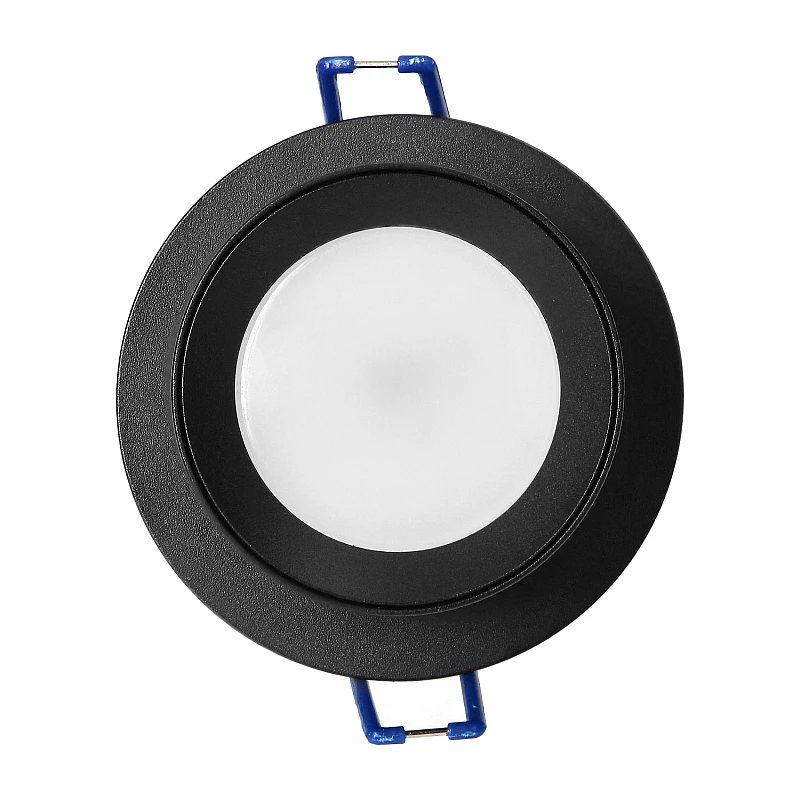 Φωτιστικό Spot Light GU10 μαύρο χωνευτό MALTA SP1 AD-OP-6478BGU10
