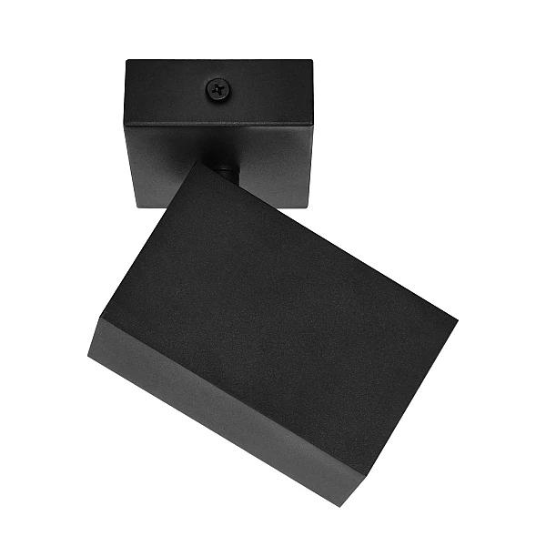 ORNO Φωτιστικό τοίχου και Οροφής GU10 35W KUBAR SP1 μαύρο AD-OP-6509BGU10 ADVITI ORNO