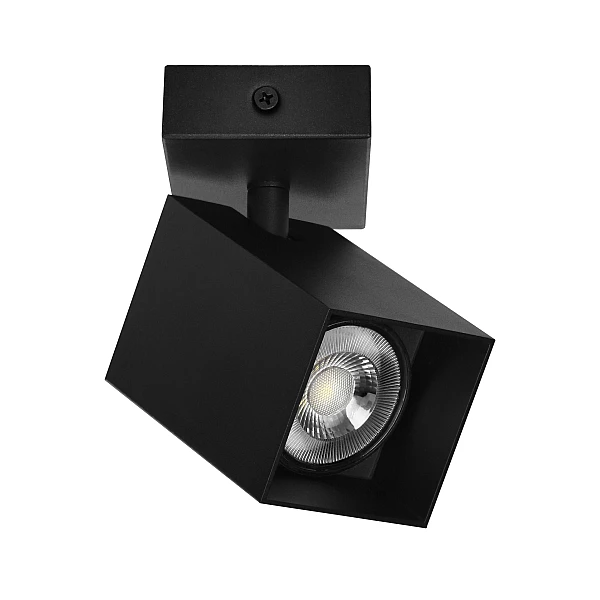 ORNO Φωτιστικό τοίχου και Οροφής GU10 35W KUBAR SP1 μαύρο AD-OP-6509BGU10 ADVITI ORNO