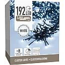 Χριστουγεννιάτικα λαμπάκια Cluster 192 LEDS 1.4m Μπαταρίας Ψυχρό λευκό με κοντρόλ 8 λειτουργιών μαύρο καλώδιο AX8417600 Χριστουγεννιάτικα λαμπάκια Cluster 192 LEDS 1.4m Μπαταρίας Ψυχρό λευκό με κοντρόλ 8 λειτουργιών μαύρο καλώδιο AX8417600