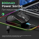 MKESPN SXS-W13 Ασύρματο 10Keys RGB GAMING Ποντίκι μαύρο Επαναφορτιζόμενο MKESPN SXS-W13 Ασύρματο 10Keys RGB GAMING Ποντίκι μαύρο Επαναφορτιζόμενο