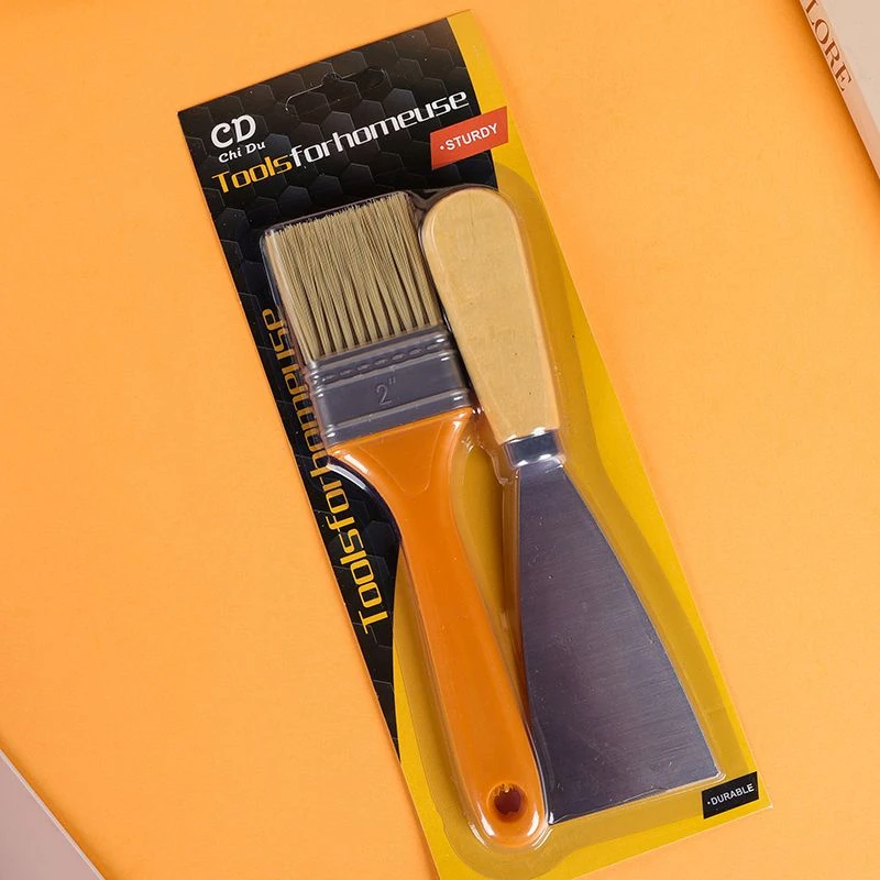 Σετ Πινέλο Βαφής και σπάτουλα μεγέθη 2'',5cm 3131500018 OEM 2 τεμάχια Σετ Πινέλο Βαφής και σπάτουλα μεγέθη 2'',5cm 3131500018 OEM 2 τεμάχια