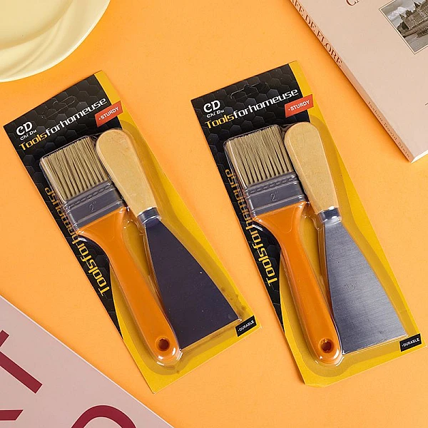 Σετ Πινέλο Βαφής και σπάτουλα μεγέθη 2'',5cm 3131500018 OEM 2 τεμάχια 