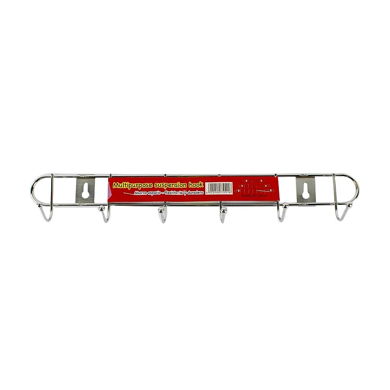 Κρεμάστρα Τοίχου Μεταλλική 6 Θέσεων 34x5cm 035-6 OEM Κρεμάστρα Τοίχου Μεταλλική 6 Θέσεων 34x5cm 035-6 OEM