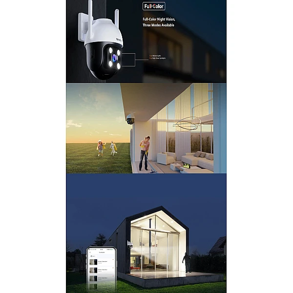 Tenda CH7-WCA IP Κάμερα Παρακολούθησης Wi-Fi Full HD+ 4MP Αδιάβροχη