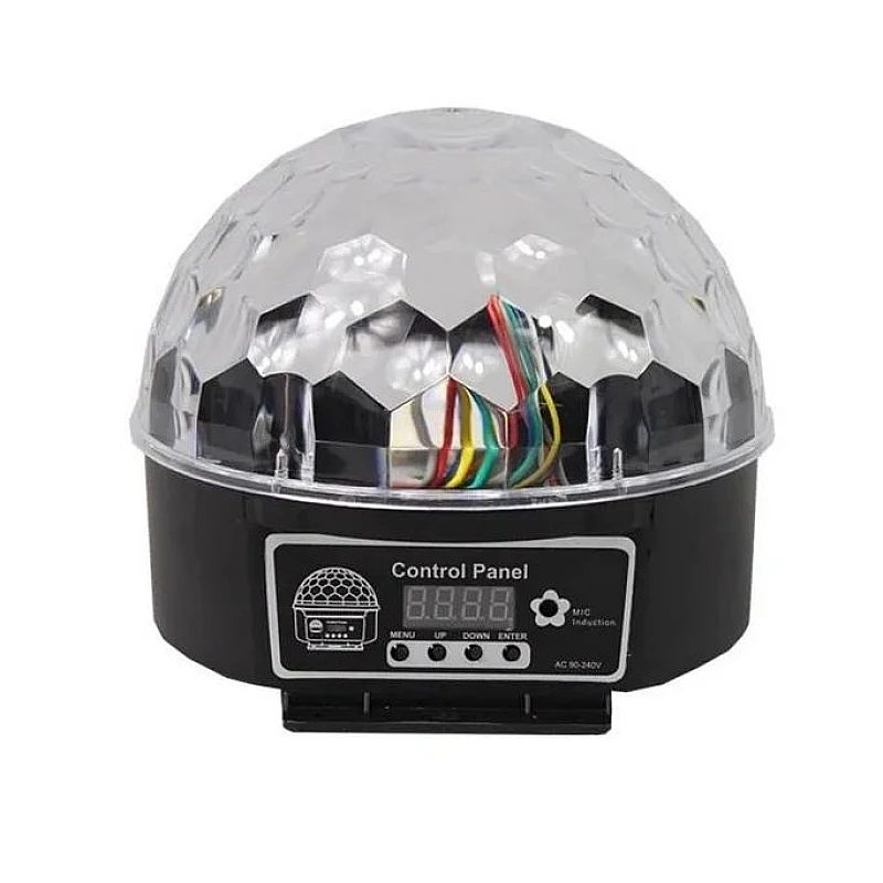 Φωτορυθμικό 9 Color LED Mini Stage Light- DMX 512 Control Panel Disco DJ Party Stage Lighting DMX51 Φωτορυθμικό 9 Color LED Mini Stage Light- DMX 512 Control Panel Disco DJ Party Stage Lighting DMX51
