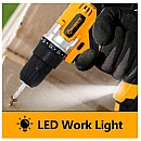 Worksite Δραπανοκατσάβιδο Επαναφορτιζόμενο 20V με μπαταρία ιόντων λιθίου CD318 Worksite Δραπανοκατσάβιδο Επαναφορτιζόμενο 20V με μπαταρία ιόντων λιθίου CD318