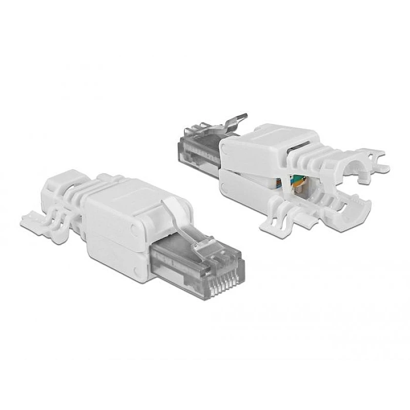 Φις δικτύου RJ-45 male Cat6A 1 τεμάχιο tool-free 100193 OEM Φις δικτύου RJ-45 male Cat6A 1 τεμάχιο tool-free 100193 OEM