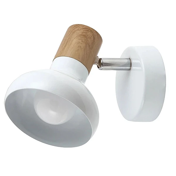 Φωτιστικό τοίχου και Οροφής E27 ROUND Λευκό ADDY9551WH OEM