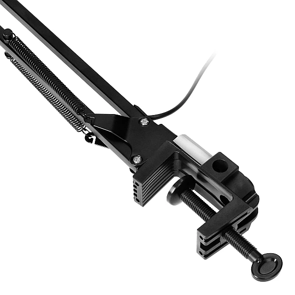 Φωτιστικό γραφείου μεταλλικό βιδωτό λευκό E27 DL-13/w VIRONE ORNO