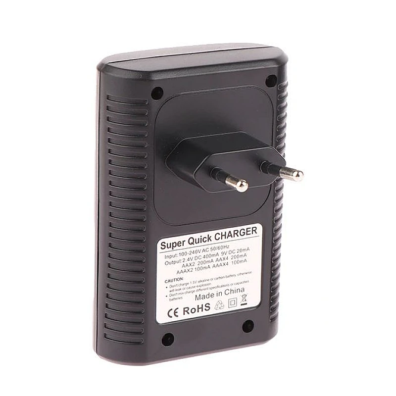 Universal Φορτιστής μπαταριών Ni-Cd, Ni-MH ΑΑ – ΑΑΑ – 9V 1017 OEM Universal Φορτιστής μπαταριών Ni-Cd, Ni-MH ΑΑ – ΑΑΑ – 9V 1017 OEM