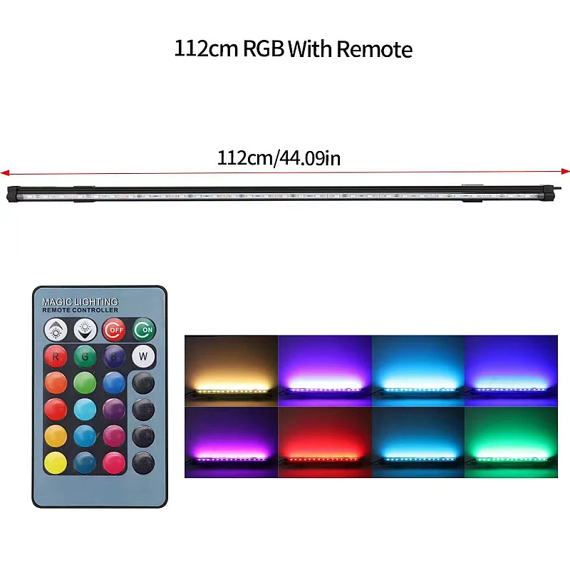 Φωτιστικό Ενυδρείου Led 45W 112cm RGB με τηλεχειριστήριο OEM Φωτιστικό Ενυδρείου Led 45W 112cm RGB με τηλεχειριστήριο OEM