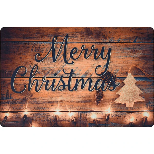 Χριστουγεννιάτικο Χαλάκι Εισόδου σε 3 διαφορετικά σχέδια  58x38cm  GR1000940