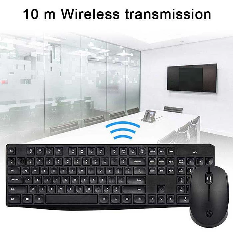 HP CS10 ασύρματο πληκτρολόγιο και ποντίκι Combo Αδιάβροχο, Εργονομικό για Υπολογιστές HP CS10 ασύρματο πληκτρολόγιο και ποντίκι Combo Αδιάβροχο, Εργονομικό για Υπολογιστές