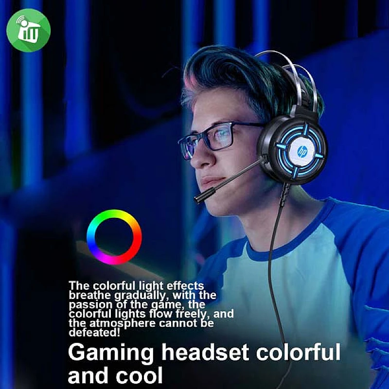 HP H120G Gaming Headset Στερεοφωνικά ακουστικά με μικρόφωνο ενσύρματα HP H120G Gaming Headset Στερεοφωνικά ακουστικά με μικρόφωνο ενσύρματα