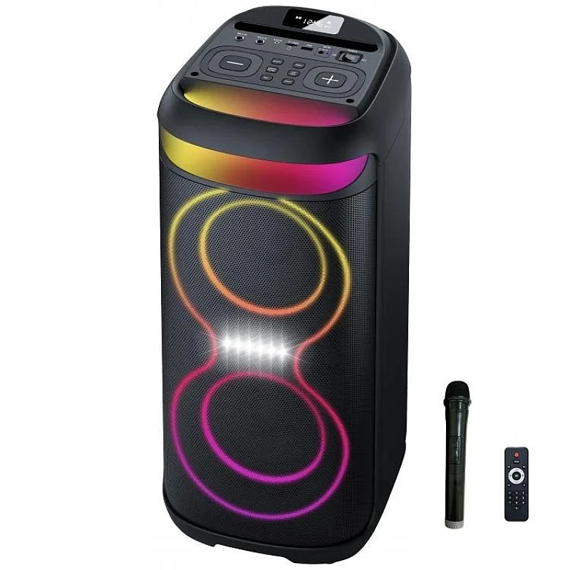 Φορητό Ηχείο Bluetooth 2x6.5'' 60watt RGB FM TWS KBQ-2430 KBQ Φορητό Ηχείο Bluetooth 2x6.5'' 60watt RGB FM TWS KBQ-2430 KBQ