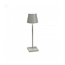Φωτιστικό πορτατίφ 5W IP20 Επαναφορτιζόμενο Touch Dimmable 3CCT Γκρι 00320 Φωτιστικό πορτατίφ 5W IP20 Επαναφορτιζόμενο Touch Dimmable 3CCT Γκρι 00320