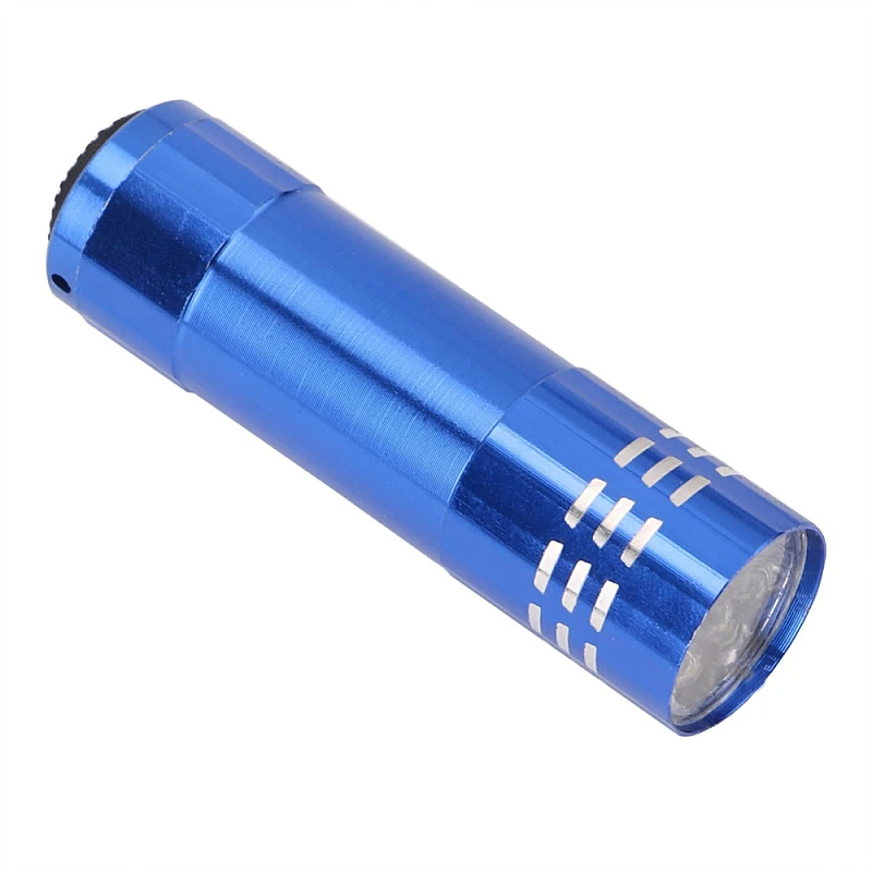 Φακός αλουμινίου 9 LEDS Aluminium Torch TL3010 OEM Μπλέ