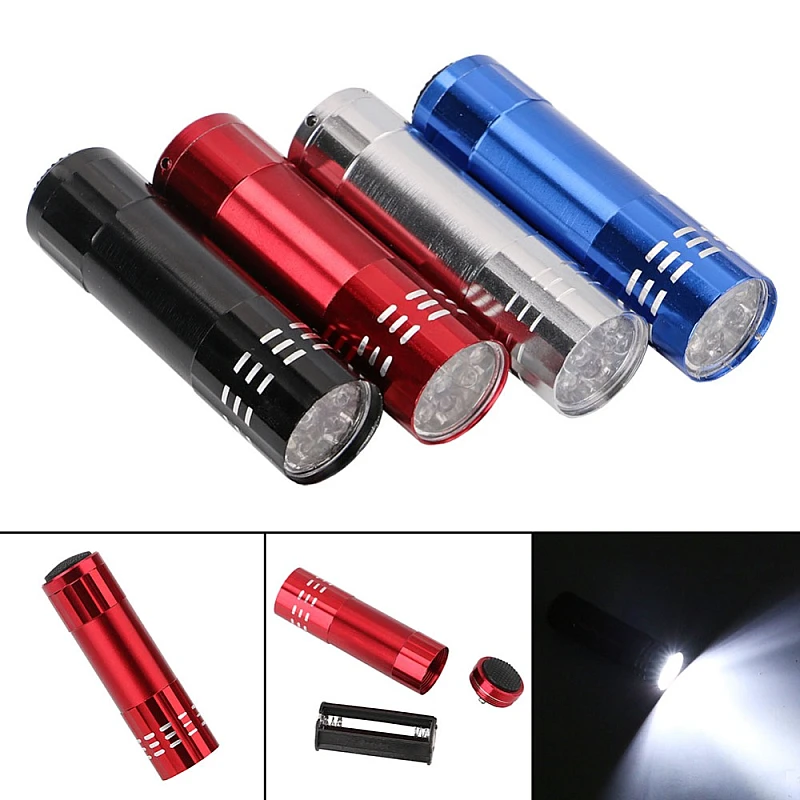 Φακός αλουμινίου 9 LEDS Aluminium Torch TL3010 OEM Μπλέ Φακός αλουμινίου 9 LEDS Aluminium Torch TL3010 OEM Μπλέ