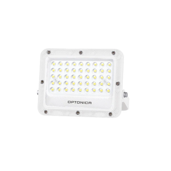 Προβολέας LED SMD LUMILEDS 30W φυσικό λευκό 4000K λευκό σώμα MT-N 15866 OPTONICA
