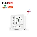 Camwon Mini Smart Ενδιάμεσος Διακόπτης Wi-Fi σε Λευκό Χρώμα 16Α WIP-TY016A Camwon Mini Smart Ενδιάμεσος Διακόπτης Wi-Fi σε Λευκό Χρώμα 16Α WIP-TY016A