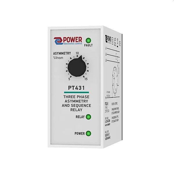 Power Electronics Επιτηρητής ασυμμετρίας & διαδοχής τριφασικός PT431-8