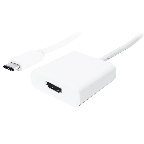 Adaptor (Μετατροπέας) USB-C σε HDMI 4K chip: LT8711H λευκό PTH-037 Powertech