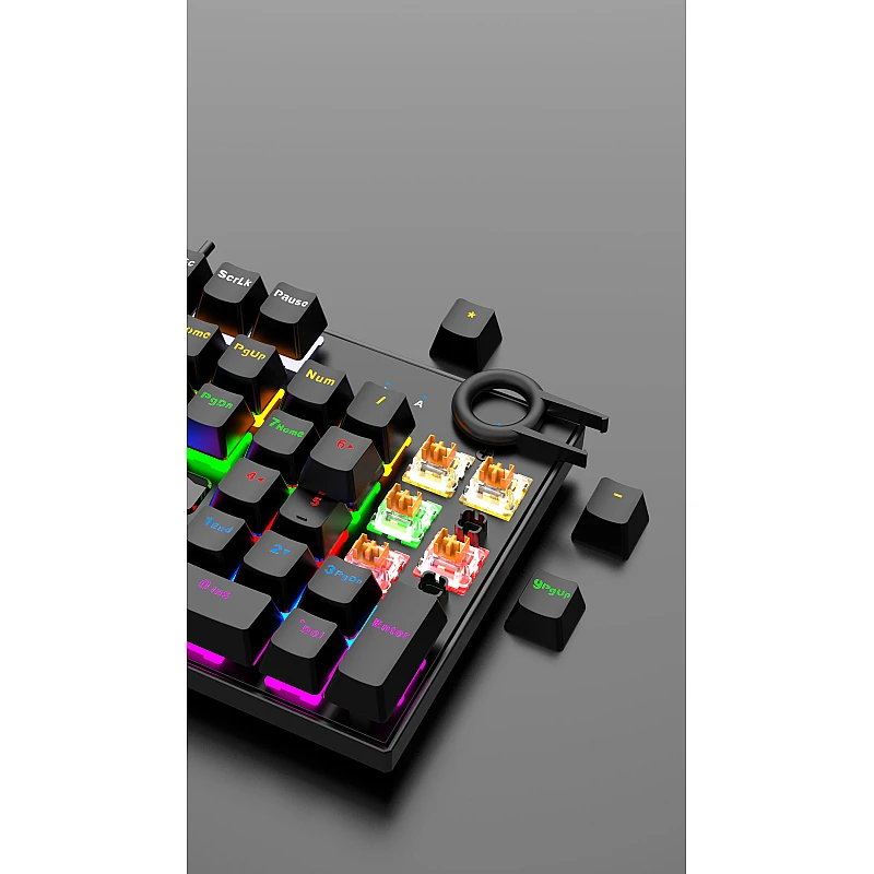 YILIMA QS-505 Ενσύρματο Μηχανικό GAMING Φωτιζόμενο Πληκτρολόγιο Αγγλικό US OEM YILIMA QS-505 Ενσύρματο Μηχανικό GAMING Φωτιζόμενο Πληκτρολόγιο Αγγλικό US OEM