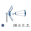 EDISION Τριπλή Επίγεια ψηφιακή Κεραία TALOS 13db 5G 21-48 EDISION Τριπλή Επίγεια ψηφιακή Κεραία TALOS 13db 5G 21-48