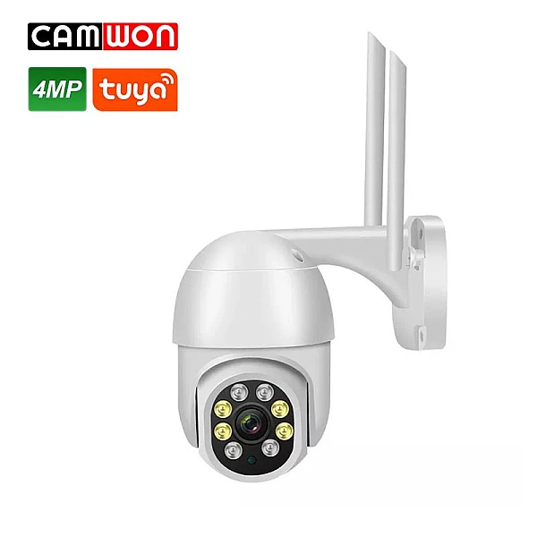 CAMWON WIP-TY400P PTZ WiFi IP κάμερα Auto Tracking 4Mpixels Νυχτερινή Λήψη (έως 15 μ.) Λευκή