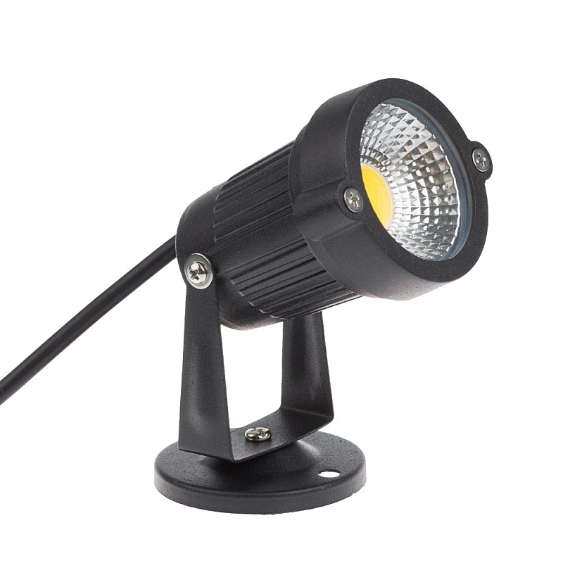 Φωτιστικό LED 5watt Κήπου-Τοίχου Αλουμινίου με βάση μαύρο Ψυχρό λευκό IP65 CW590BL OEM Φωτιστικό LED 5watt Κήπου-Τοίχου Αλουμινίου με βάση μαύρο Ψυχρό λευκό IP65 CW590BL OEM