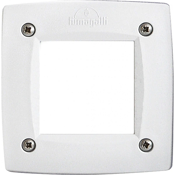 Fumagalli EXTRALETI 100 απλίκα χωνευτή εξωτερικού χώρου λευκή με λαμπτήρα GX53 3W 3CCT IP66 3S1.000.000.WYG1K