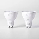 Fumagalli Marta 90 2L απλίκα τοίχου Up & Down εξωτερικού χώρου με λαμπτήρα GU10 CCT γκρι χρώμα IP55 2A4.000.000.LXL2K