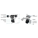 VSTARCAM smart ηλιακή κάμερα BG621SR triple lens 2MP 4G SD PTZ IP66