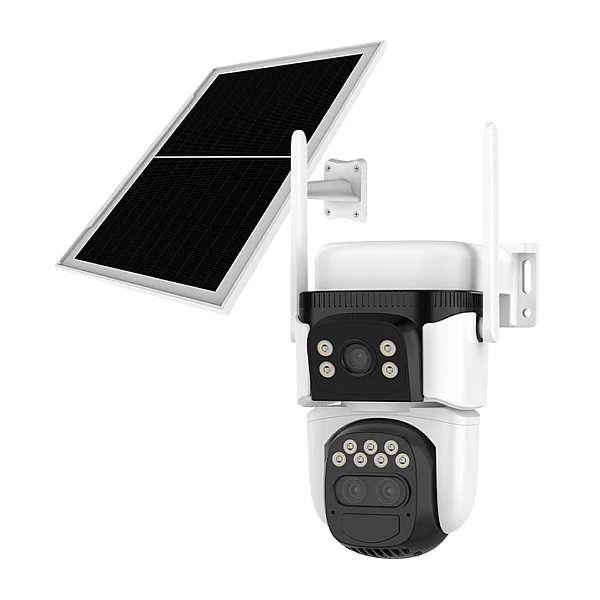 VSTARCAM smart ηλιακή κάμερα BG621TR, triple lens 3MP 4G SD PTZ IP66