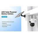 VSTARCAM smart ηλιακή κάμερα BG622DR dual lens 2MP 4G SD PTZ IP66