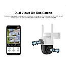 VSTARCAM smart ηλιακή κάμερα BG622DR dual lens 2MP 4G SD PTZ IP66