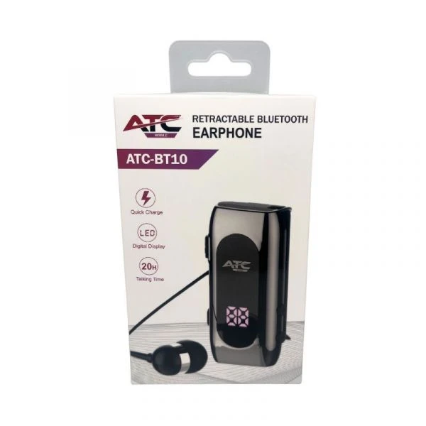 ATC-BT10 Bluetooth Handsfree Ακουστικό Πέτου με Δόνηση V5 20.001.0022