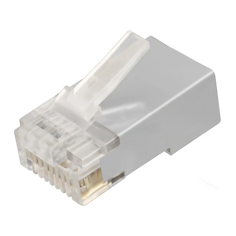 POWERTECH Βύσμα RJ45 Cat 6 CAB-N321 μεταλλικό 8p8cs 1 τεμάχιο