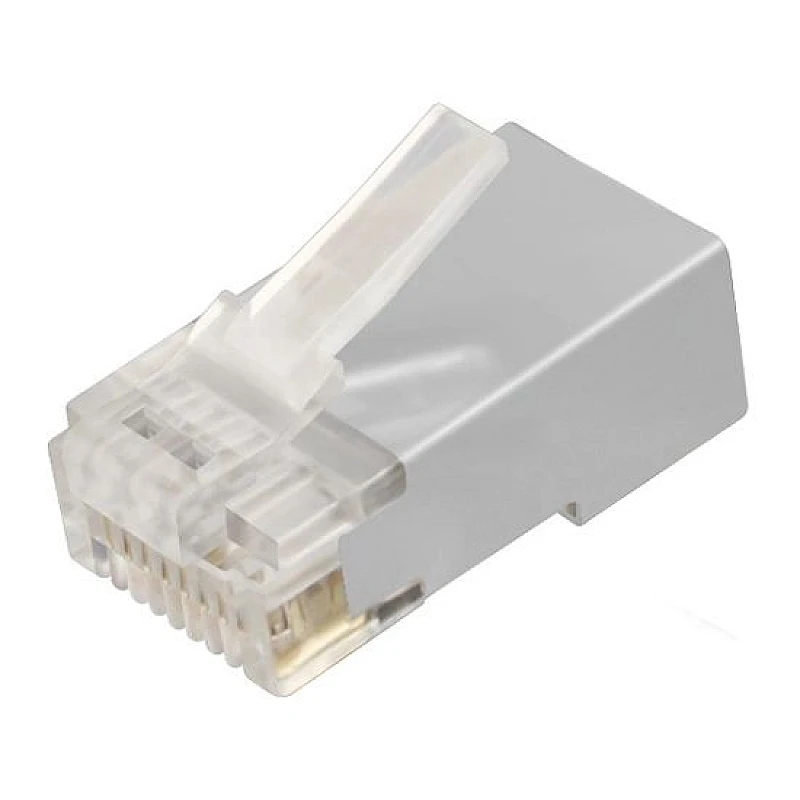 POWERTECH Βύσμα RJ45 Cat 6a CAB-N322 μεταλλικό 8p8cs 1 τεμάχιο