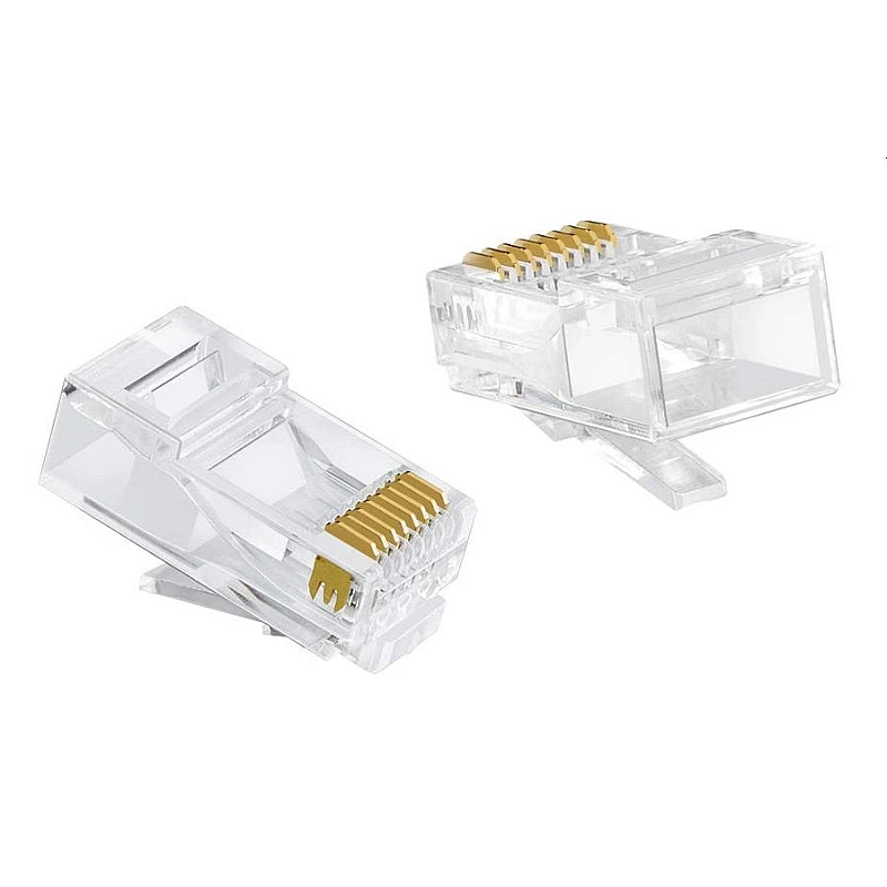 POWERTECH βύσμα RJ45 CAB-N447 Pass Through Cat 6/6a UTP διάφανο 1 τεμάχιο