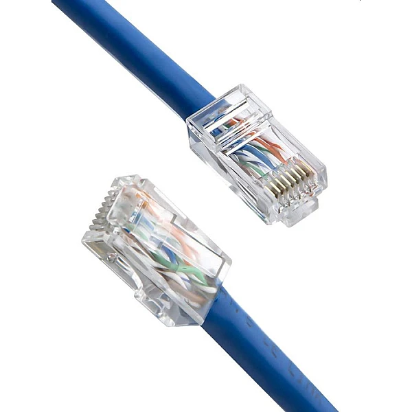POWERTECH βύσμα RJ45 CAB-N447 Pass Through Cat 6/6a UTP διάφανο 1 τεμάχιο