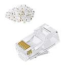 POWERTECH βύσμα RJ45 CAB-N447 Pass Through Cat 6/6a UTP διάφανο 1 τεμάχιο