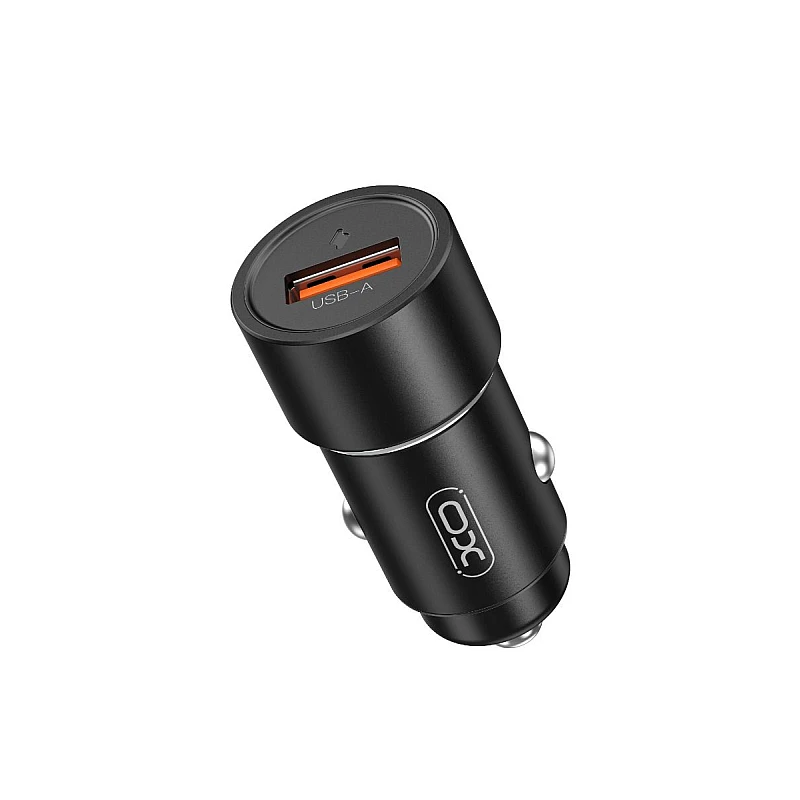XO CC54 Φορτιστής αυτοκινήτου Μαύρος USB QC3.0 18W XO CC54 Φορτιστής αυτοκινήτου Μαύρος USB QC3.0 18W